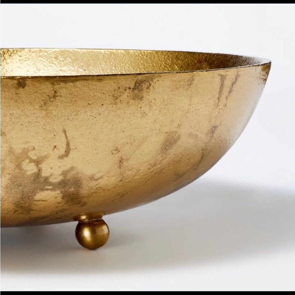 Studio McGee gold bowl